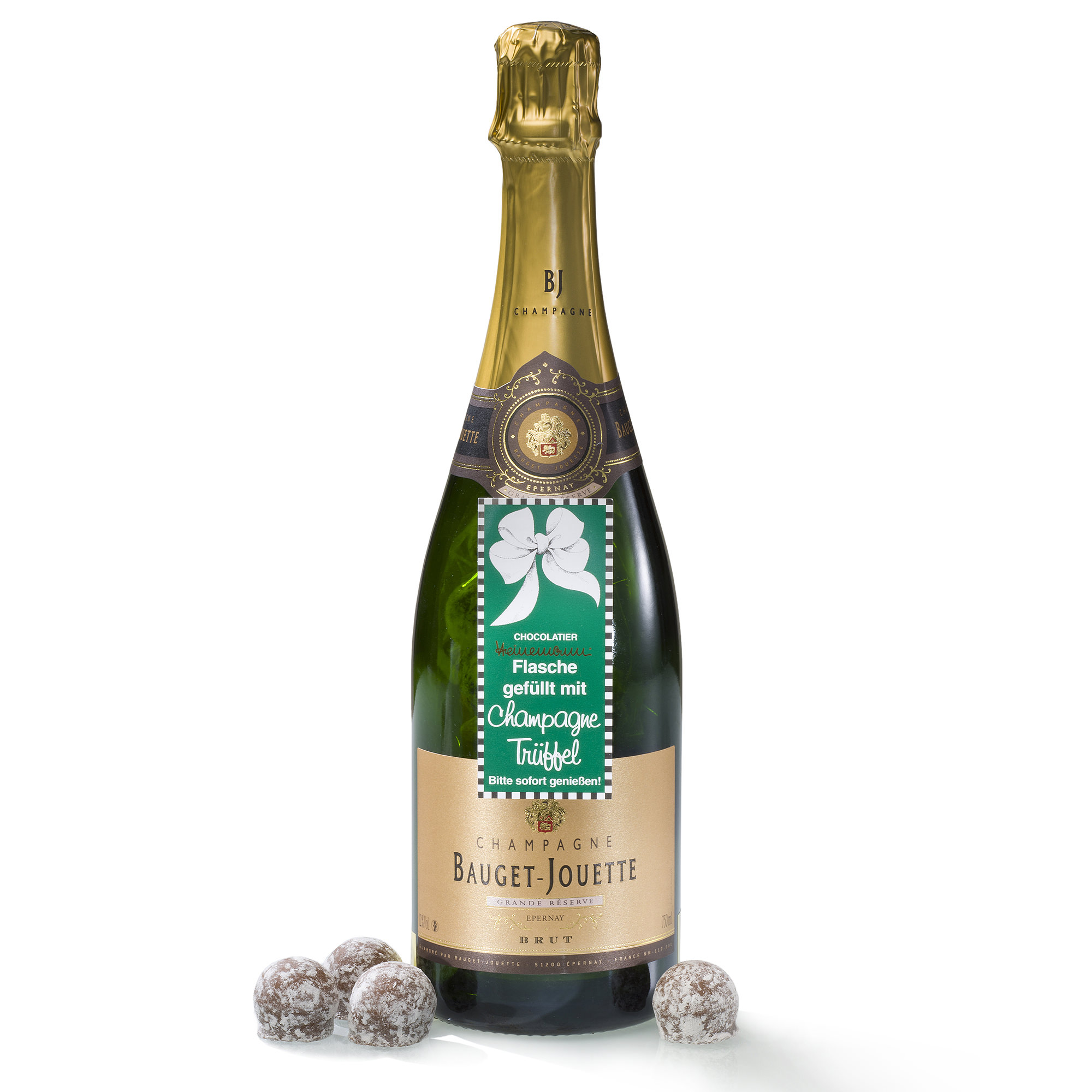 Konditorei Heinemann - Original Champagner Flasche