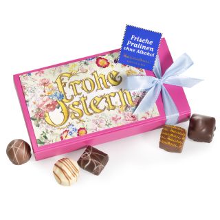 5541 Schachtel Pink Frohe Ostern Pral. O. Alk