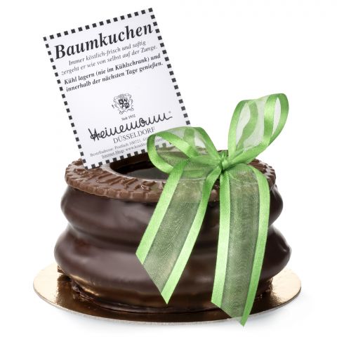 Heinemann Baumkuchen 2 Ringe mit Schokolade