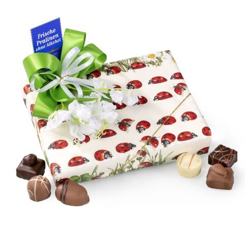 Pralines without alcohol in May Bug wrapping