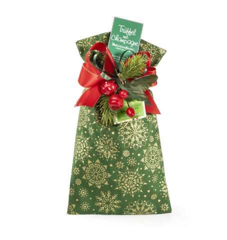 Weihnachtssäckchen 115g Trüffel mit Champagne