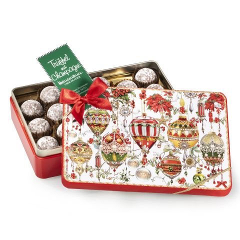 Festive decorative box, christmas design Festive decorative box, christmas design
