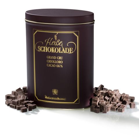 Tin box Grand Cru Criolloro cocoa 66%  350g