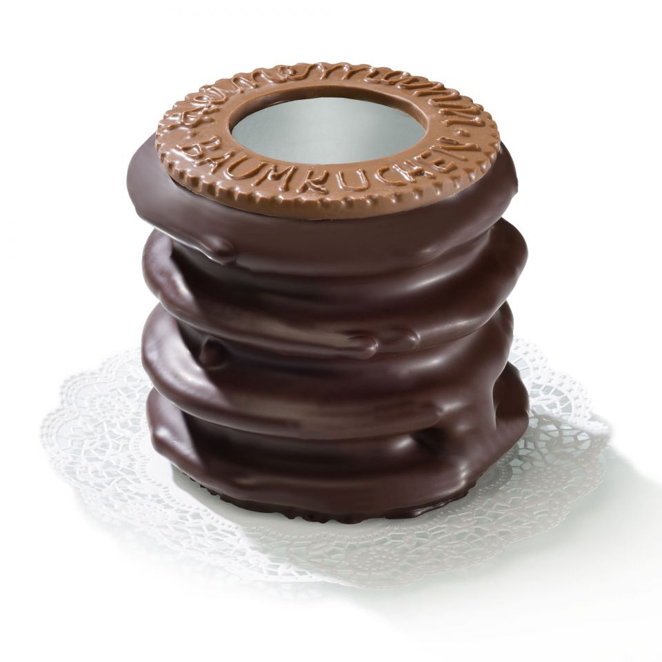 Konditorei Heinemann - Heinemann Baumkuchen 4 Ringe mit Schokolade